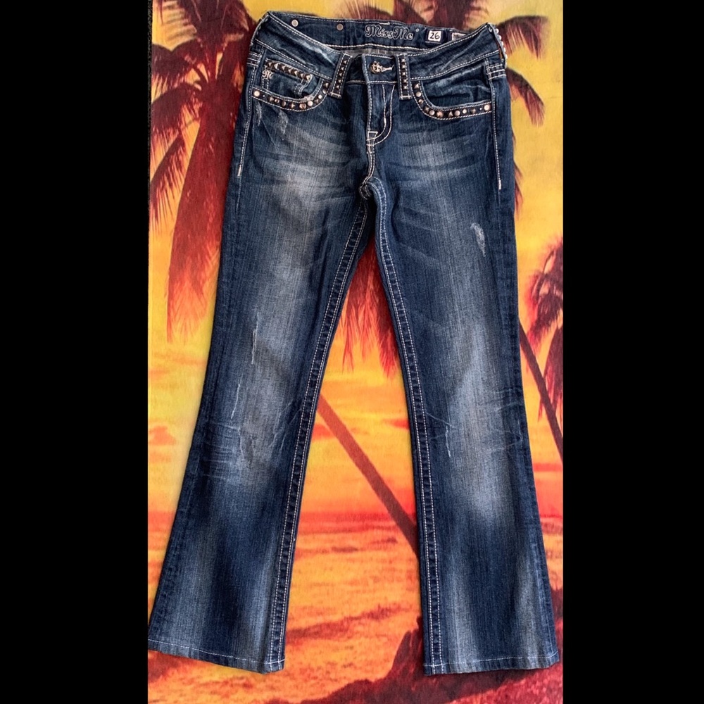 Miss Me Bootcut Denim Jeans Size 26